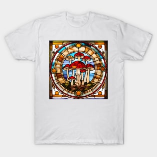 Mushie Family Stained Glass T-Shirt